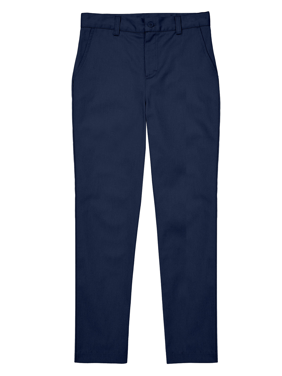 Girls' Flat Front Pant - CR101Y - Dark Navy