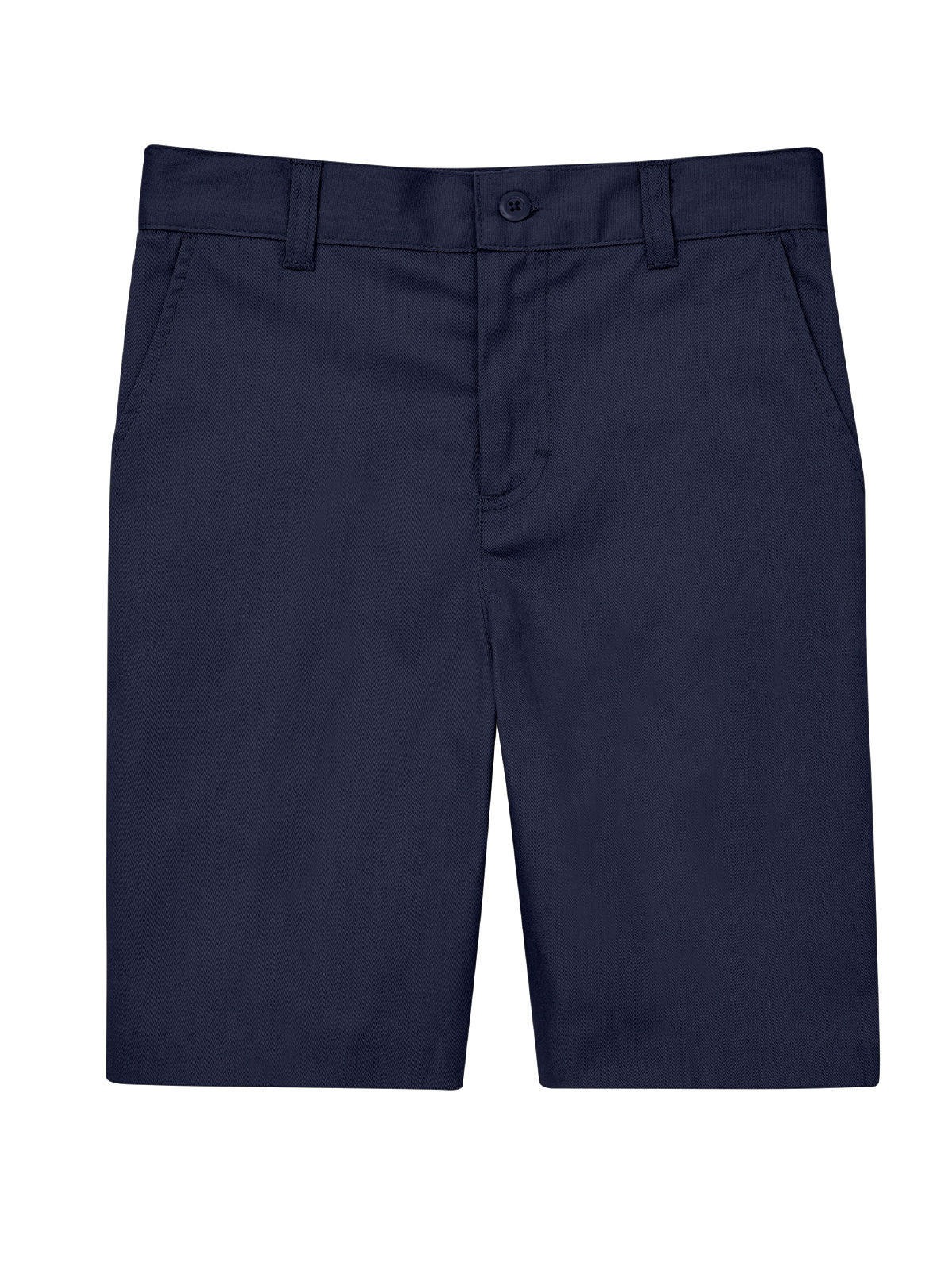 Girls' Flat Front Shorts - CR201Y - Dark Navy