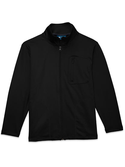 Children's Two-Pocket Full-Zip Jacket - CR315Y - Black