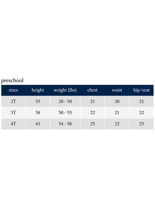 SIZECHART