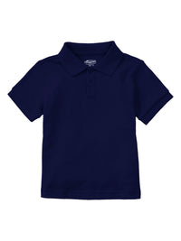Preschool Short Sleeve Interlock Polo - CR891D - Dark Navy