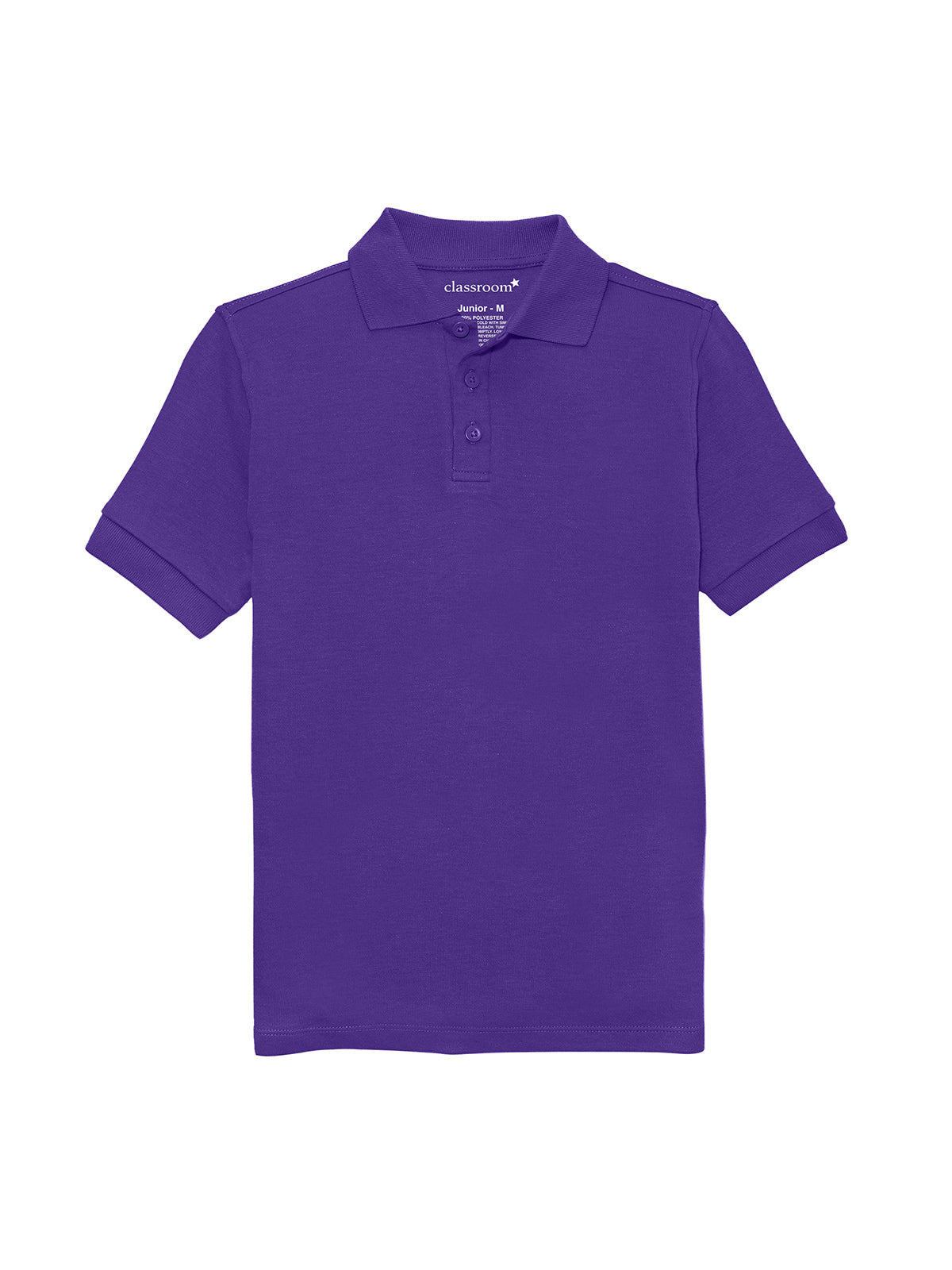 Unisex Adult Short Sleeve Interlock Polo - CR891X - Dark Purple