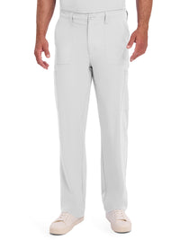 Men's 6-Pocket Natural Rise Drawstring Pant - DK015 - White