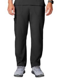 Unisex 5-Pocket Natural Rise Tapered Leg Pant - DK019 - Black