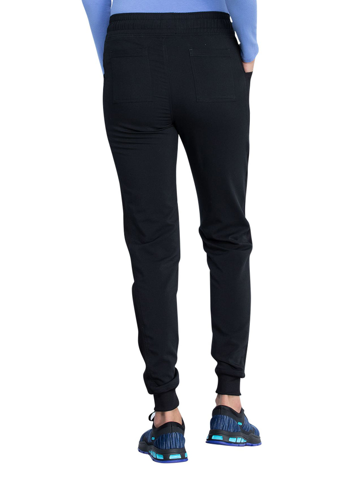 Women's Mid Rise Jogger Pant - DK155 - Black