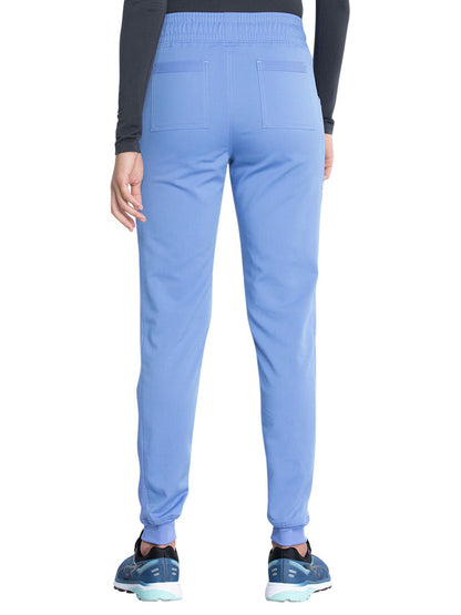 Women's Mid Rise Jogger Pant - DK155 - Ciel Blue