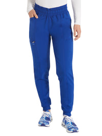 Women's 5-Pocket Mid Rise Jogger Pant - DK155 - Galaxy Blue