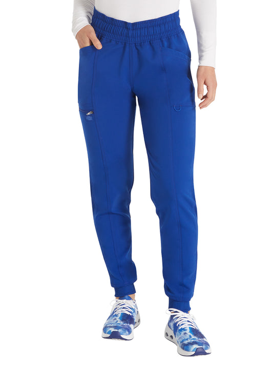 Women's Mid Rise Jogger Pant - DK155 - Galaxy Blue