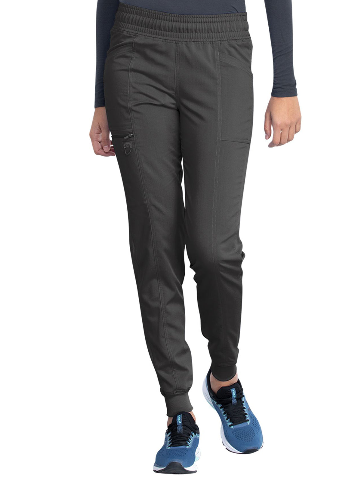 Women's Mid Rise Jogger Pant - DK155 - Pewter