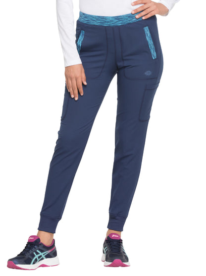 Women's Natural Rise Tapered Leg Jogger Pant - DK185 - Navy