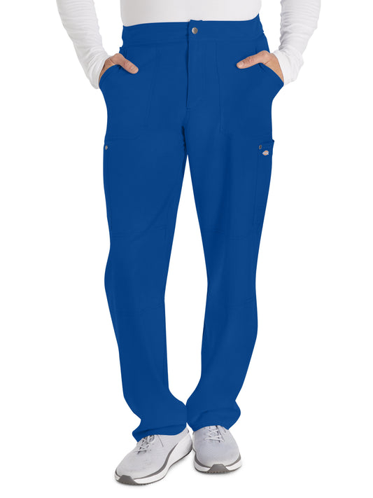 Men's 4-Pocket Zip Fly Scrub Pant - DK216 - Galaxy Blue