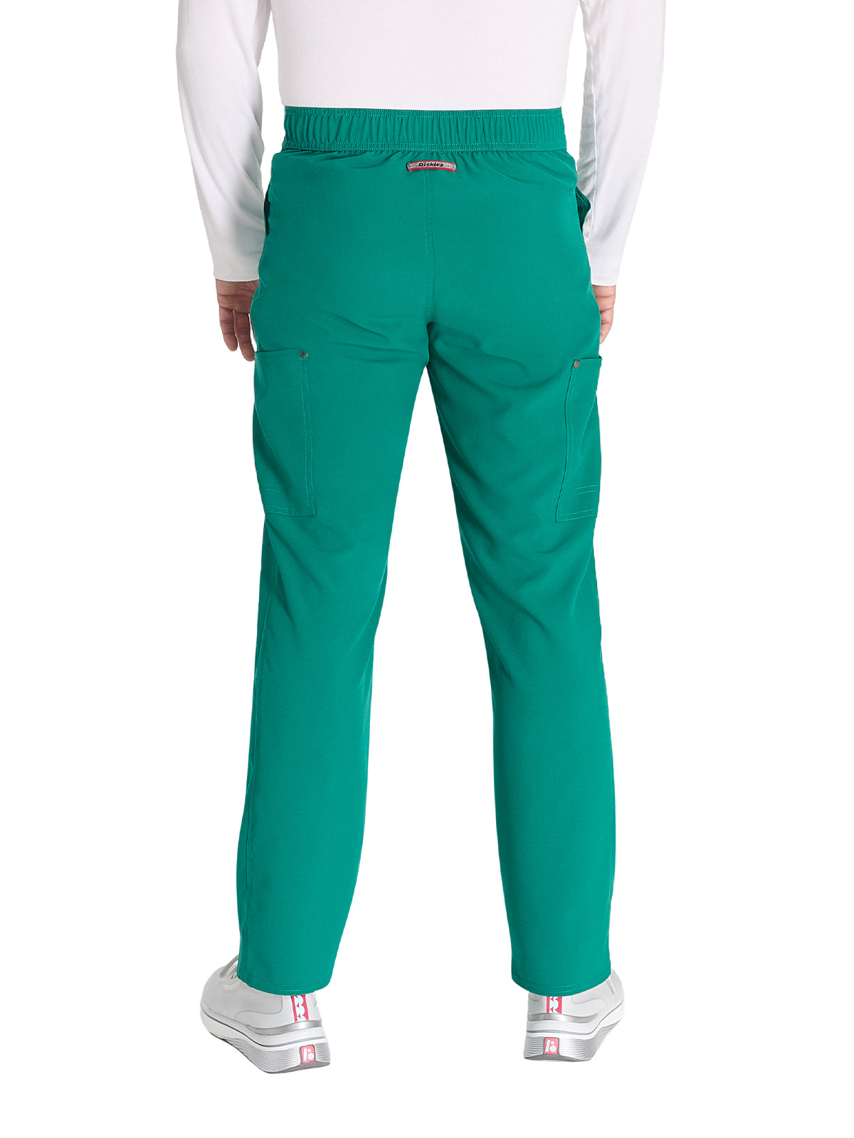 Men's 4-Pocket Zip Fly Scrub Pant - DK216 - Hunter Green