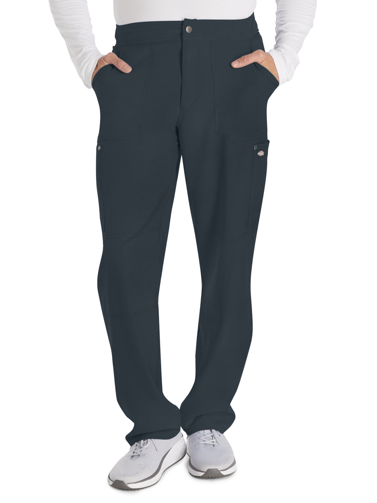 Men's 4-Pocket Zip Fly Pant - DK216 - Pewter