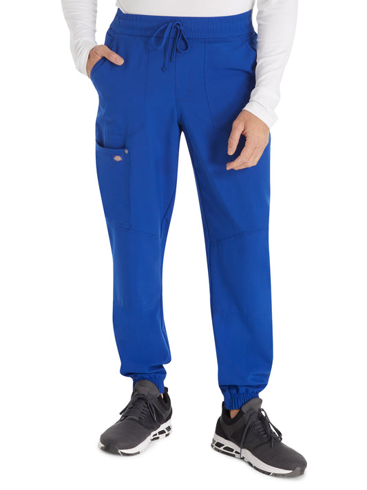 Men's 6-Pocket Mid Rise Scrub Pant - DK217 - Galaxy Blue