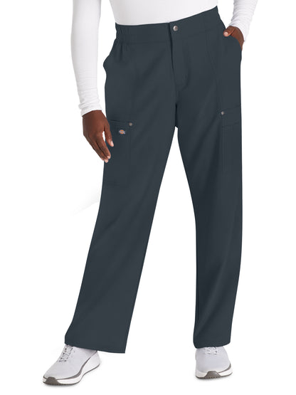 Women's 5-Pocket Wide Leg Pant - DK219 - Pewter