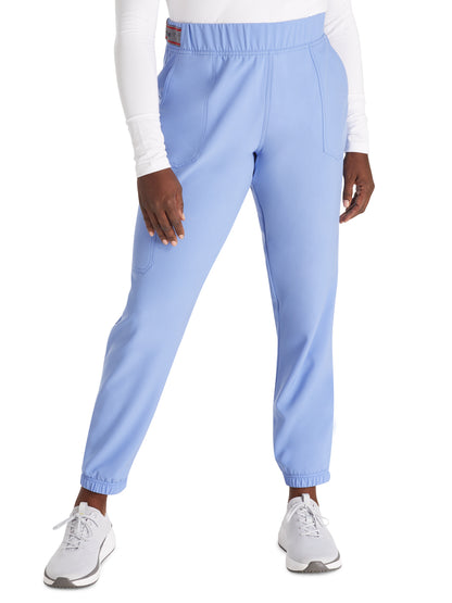 Women's 5-Pocket Tapered Leg Pant - DK221 - Ciel