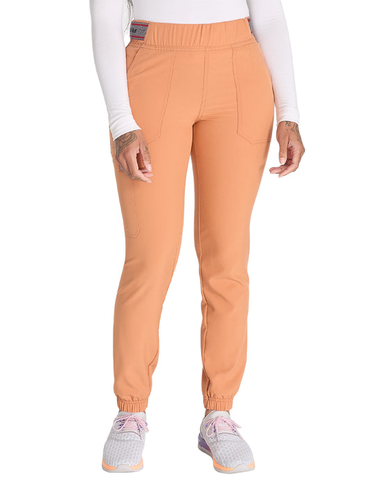 Women's 5-Pocket Tapered Leg Pant - DK221 - Ginger Glow
