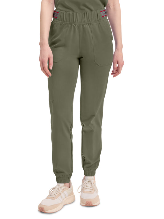 Women's 5-Pocket Tapered Leg Pant - DK221 - Olive