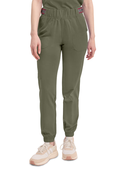 Women's 5-Pocket Tapered Leg Pant - DK221 - Olive