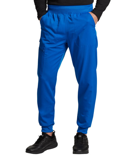 Men's 5-Pocket Tapered Leg Jogger Pant - DK224 - Royal