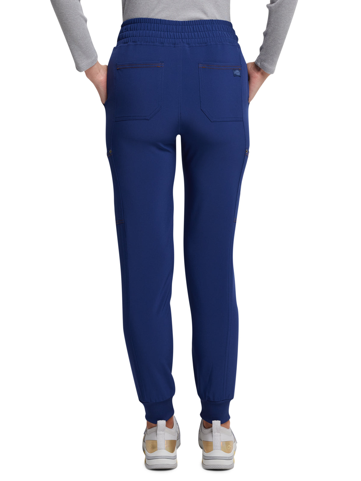 Women's 7-Pocket Mid Rise Jogger Pant - DK247 - Navy