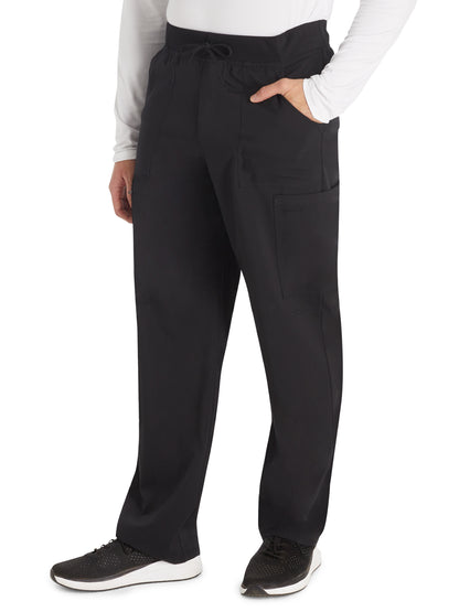 Men's 6-Pocket Straight Leg Pant - DK270 - Black