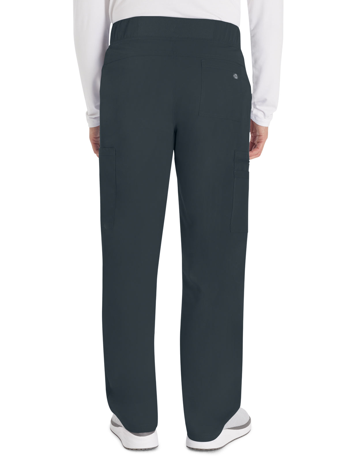 Men's 6-Pocket Straight Leg Scrub Pant - DK270 - Pewter