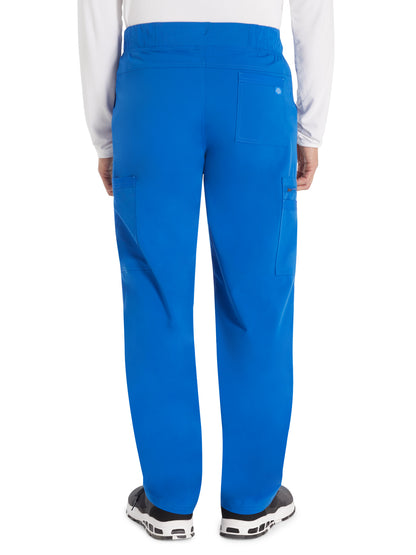 Men's 6-Pocket Straight Leg Scrub Pant - DK270 - Royal