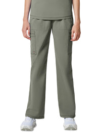 Women's 6-Pocket Straight Leg Cargo Pant - DK274 - Moonstone