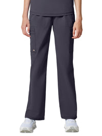 Women's 6-Pocket Straight Leg Cargo Pant - DK274 - Pewter