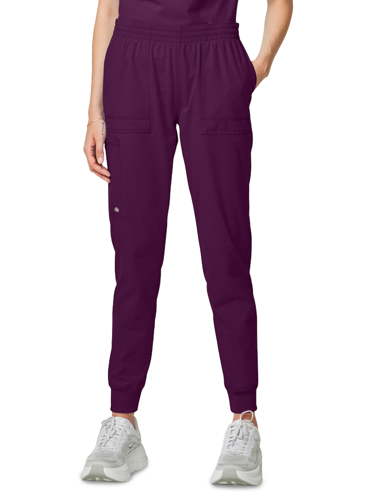 Women's 5-Pocket Cargo Jogger Pant - DK275 - Wine