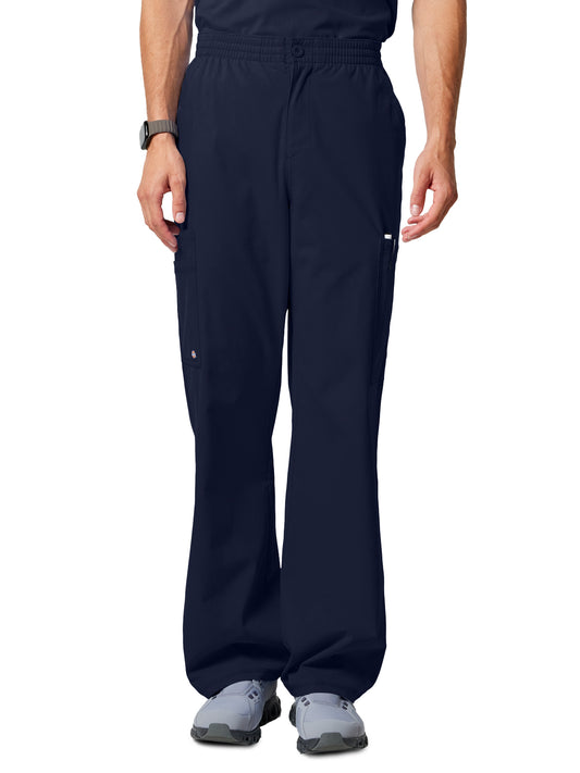 Men's 6-Pocket Straight Leg Cargo Pant - DK277 - Navy