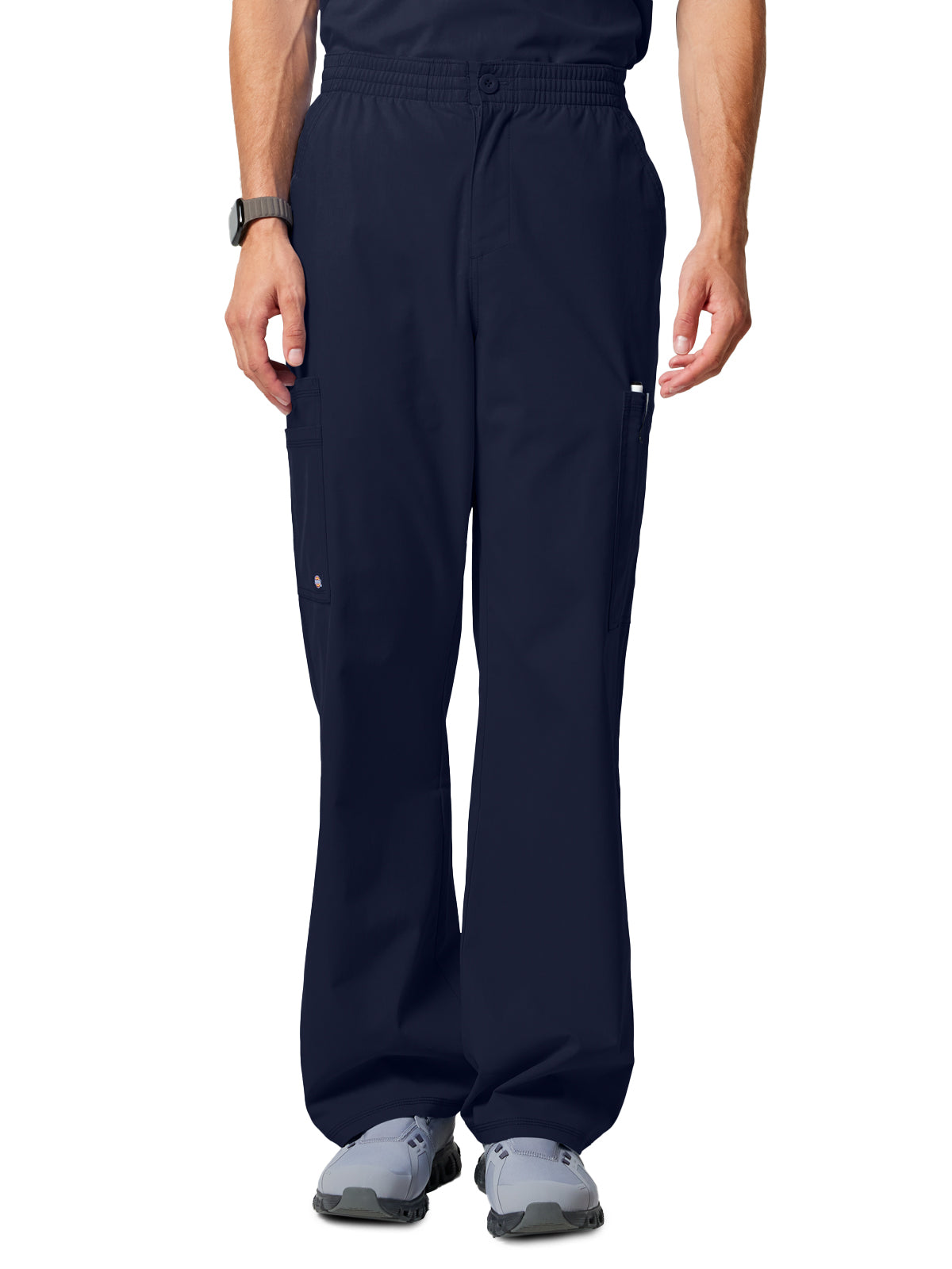 Men's 6-Pocket Straight Leg Cargo Pant - DK277 - Navy