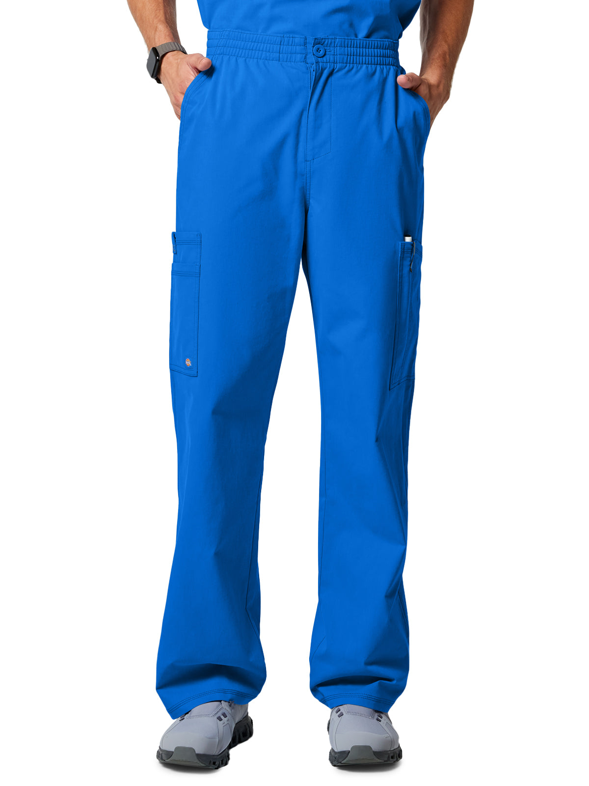 Men's 6-Pocket Straight Leg Cargo Pant - DK277 - Royal