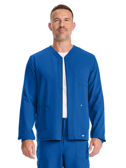 Men's 3-Pocket Front-Zip Jacket - DK323 - Royal
