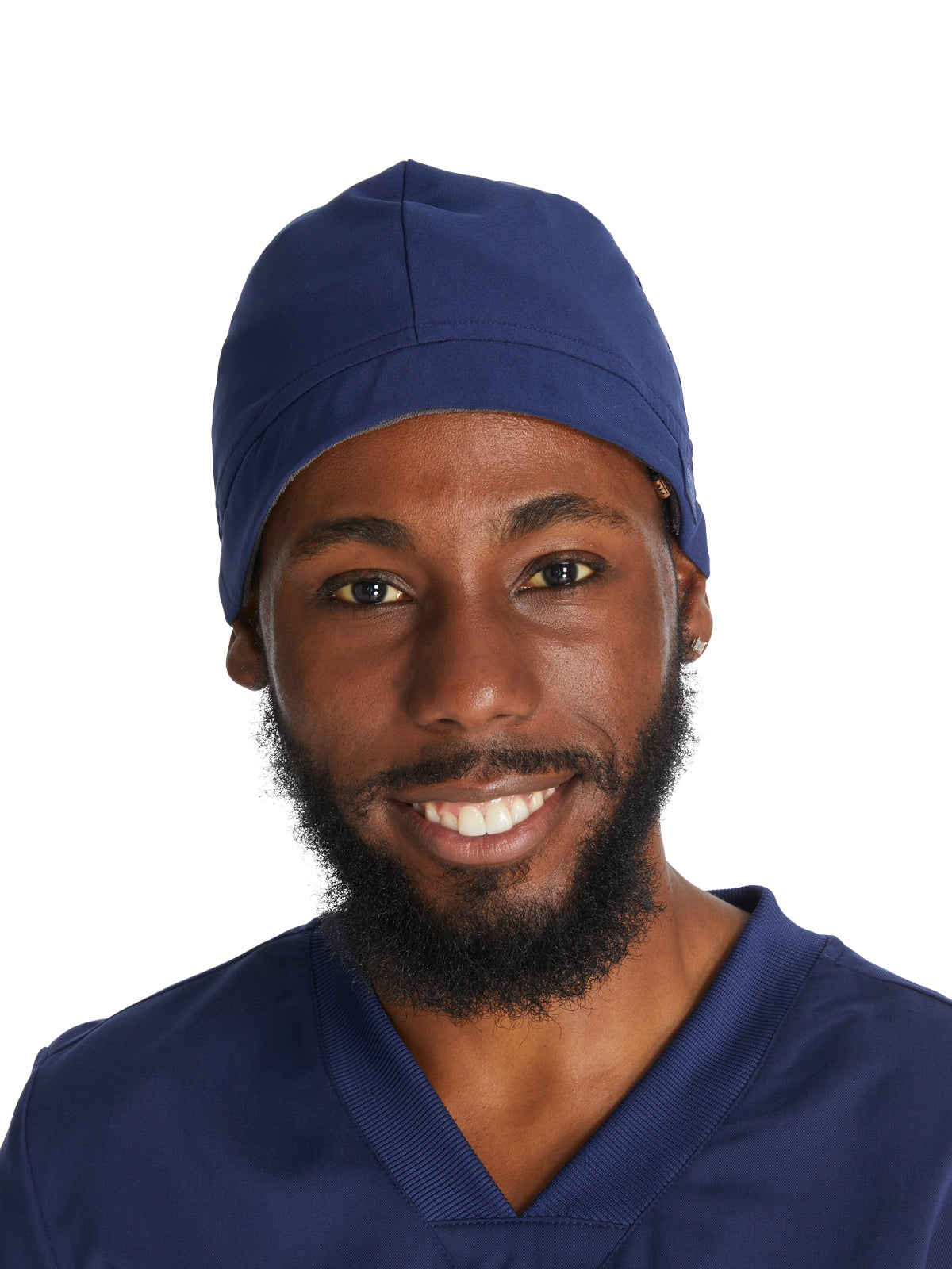 Unisex 4-Way Stretch Scrub Hat - DK502 - Navy