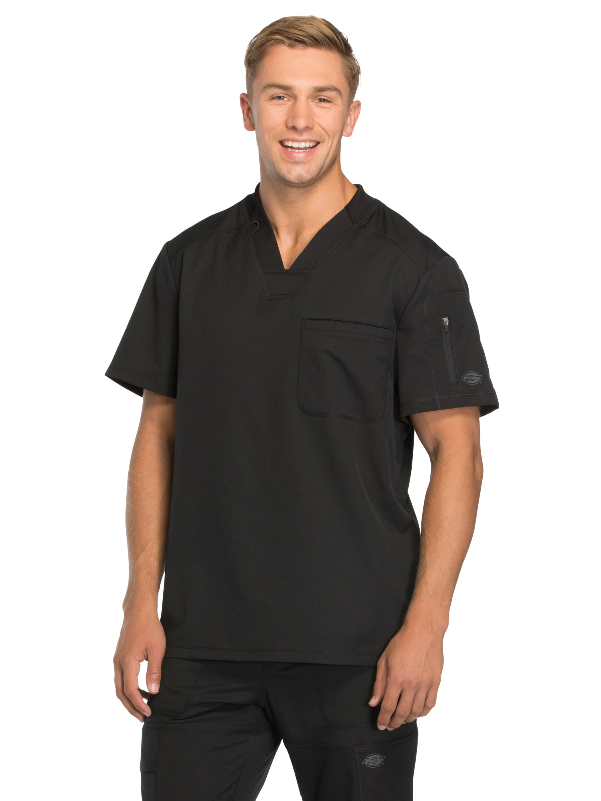 Men's 2-Pocket Tuckable Top - DK610 - Black