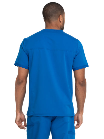 Men's 2-Pocket Tuckable V-Neck Top - DK865 - Royal