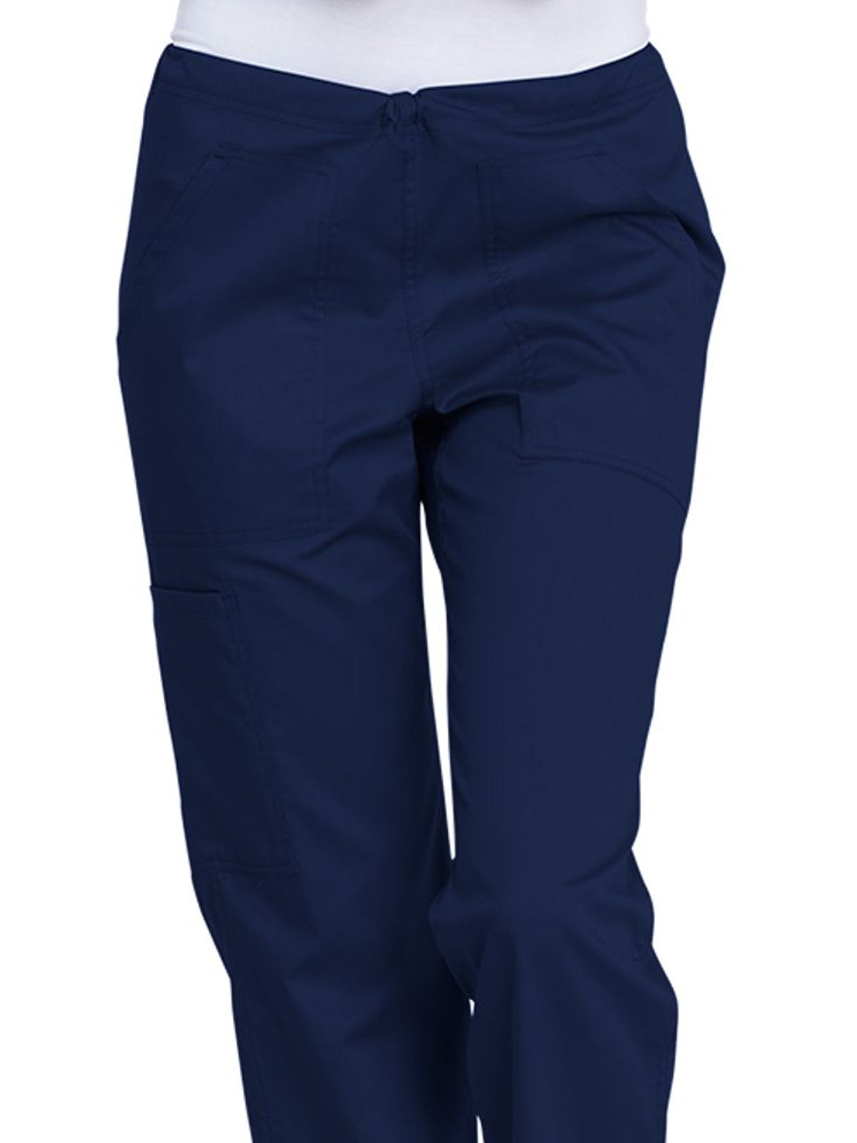 Women's 4-Pocket Mid Rise Straight Leg Pant - GD100 - Navy