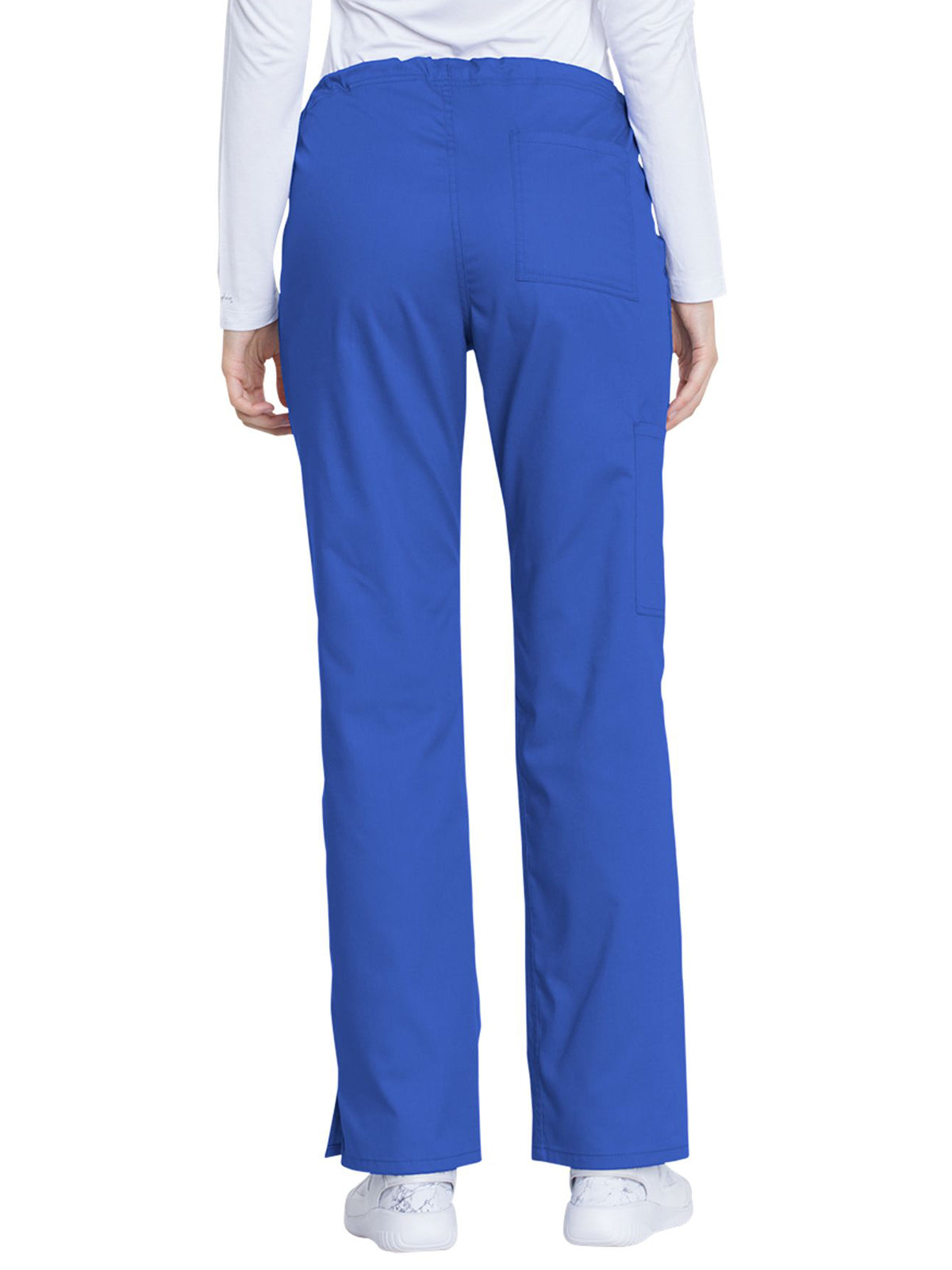 Women's 4-Pocket Mid Rise Straight Leg Pant - GD100 - Royal