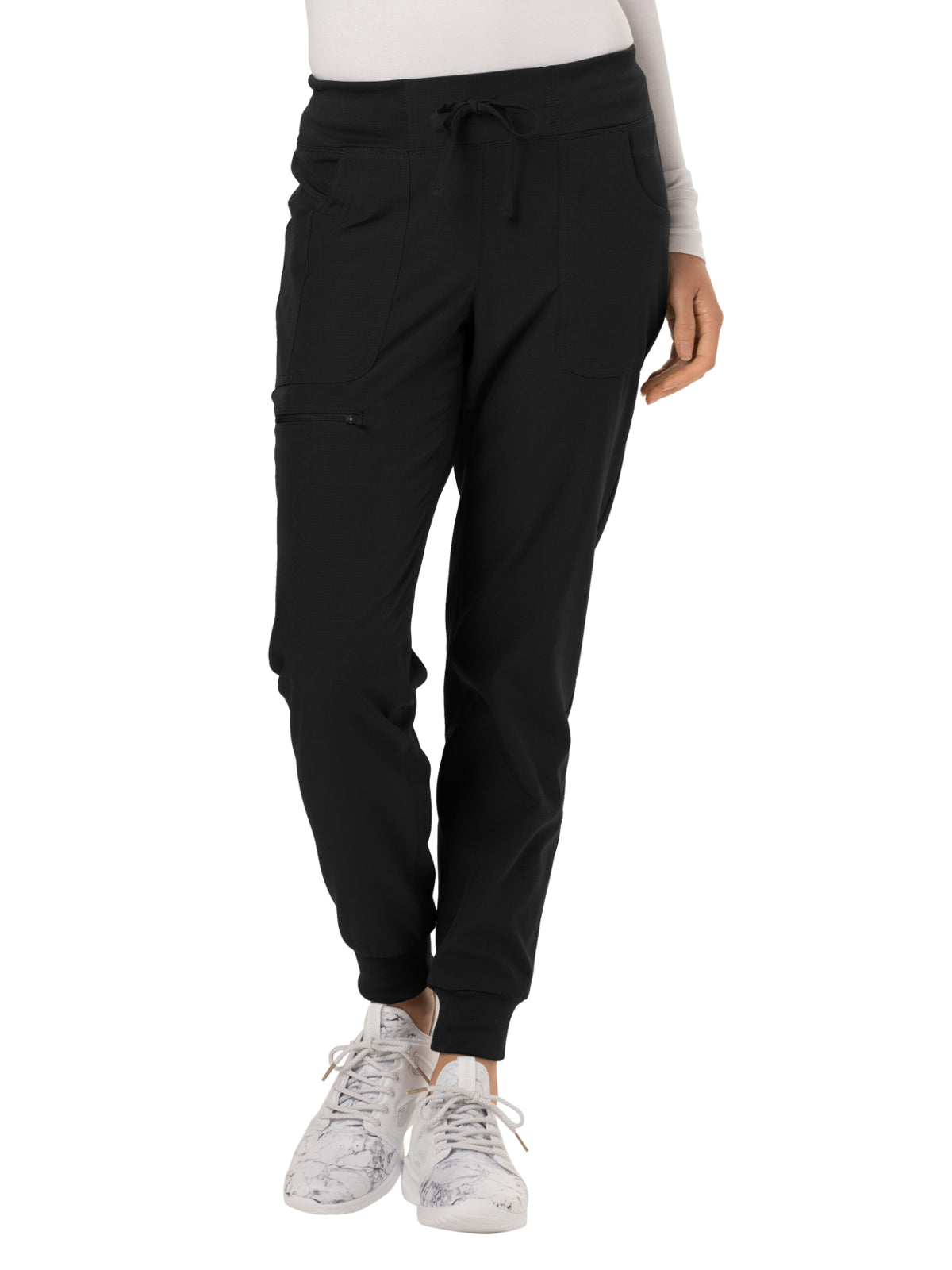 Women's Drawstring Jogger - HS030 - Black