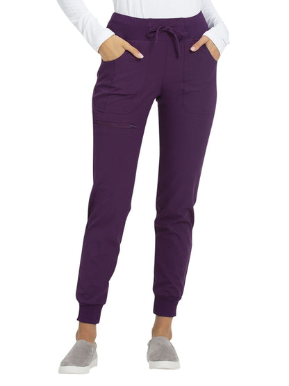 Women's Drawstring Jogger - HS030 - Eggplant