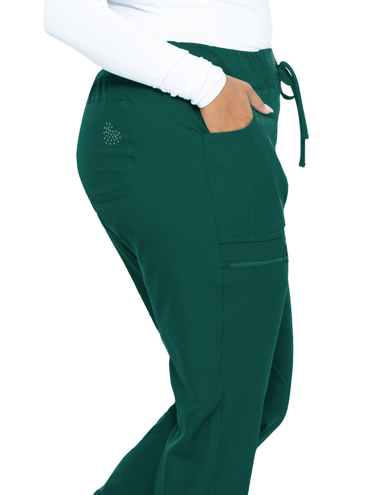 Women's Drawstring Jogger - HS030 - Hunter Green