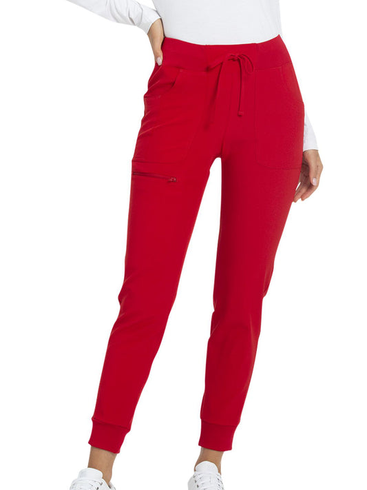 Women's Drawstring Jogger - HS030 - Red