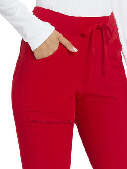 Women's Drawstring Jogger - HS030 - Red