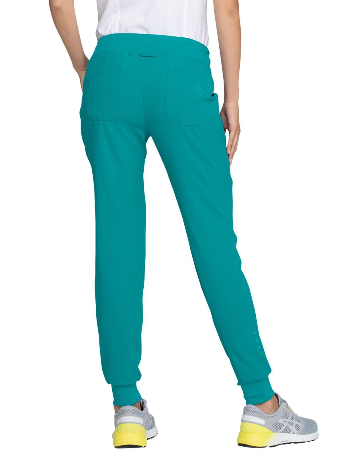 Women's Drawstring Jogger - HS030 - Teal Blue