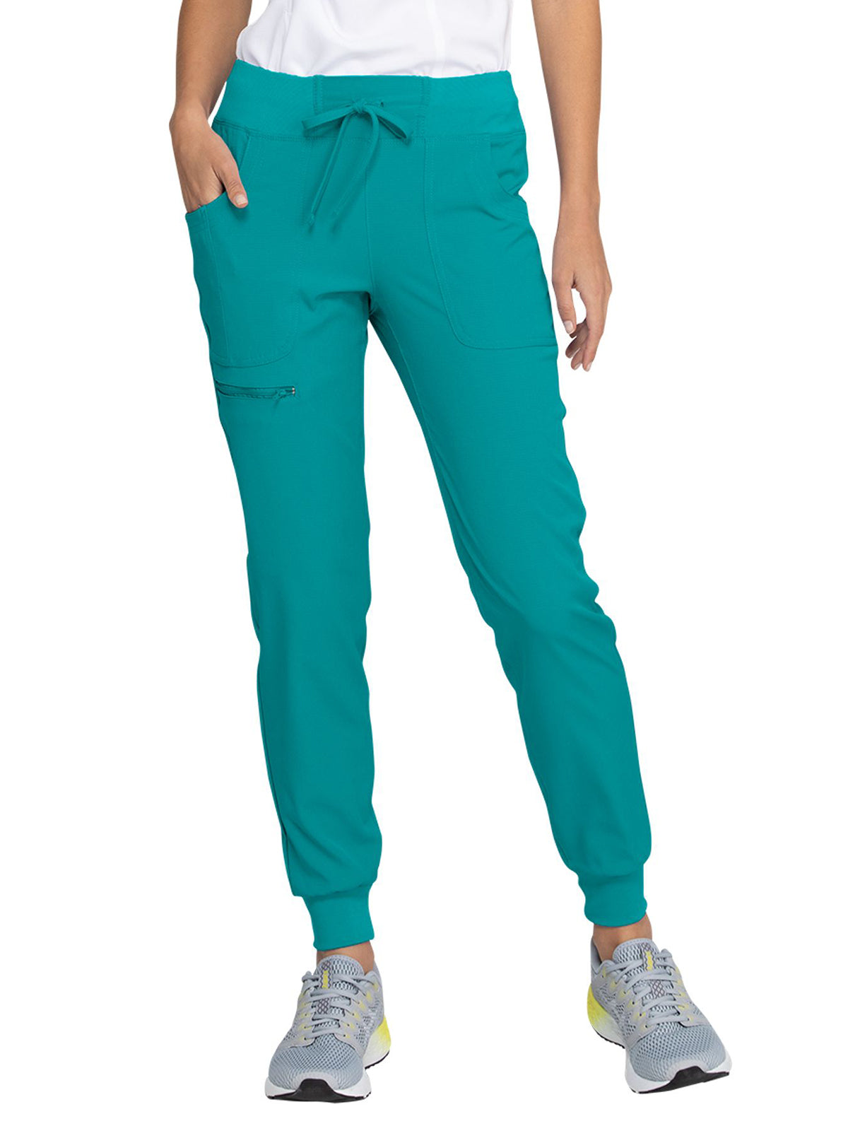 Women's Drawstring Jogger - HS030 - Teal Blue