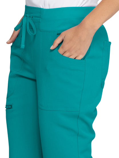 Women's Drawstring Jogger - HS030 - Teal Blue