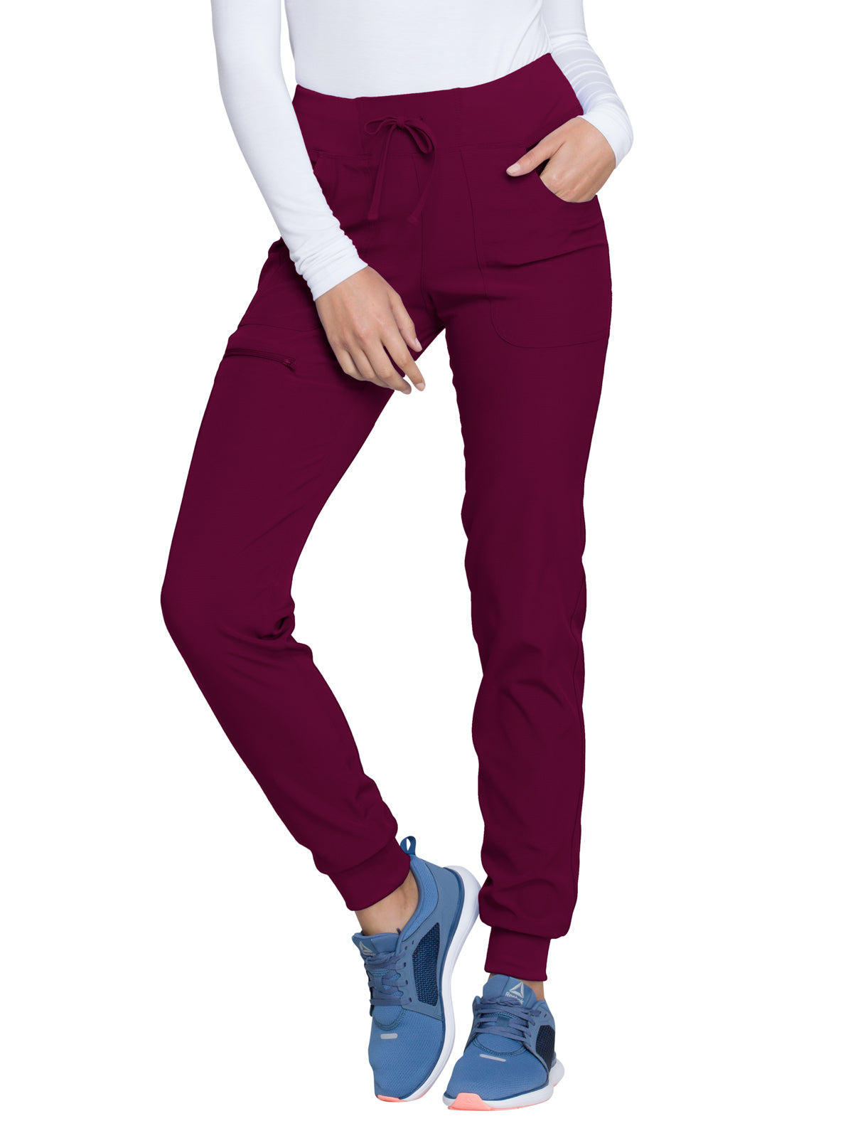 Women's Drawstring Jogger - HS030 - Wine