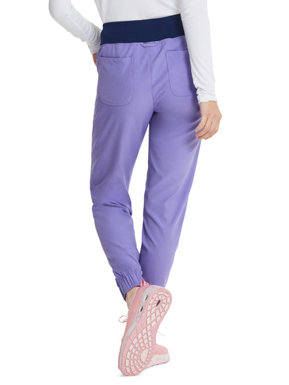 Women's "The Jogger" Low Rise Pant - HS031 - Lavender Sparkle